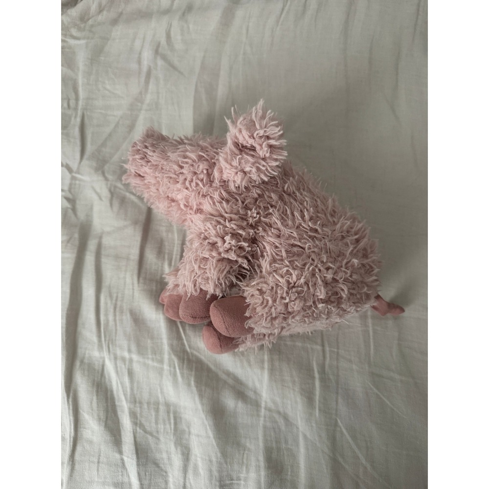 Jellycat Curvie Pig Retired Sitting Plush Stuffed Animal Toy 11 Inch
